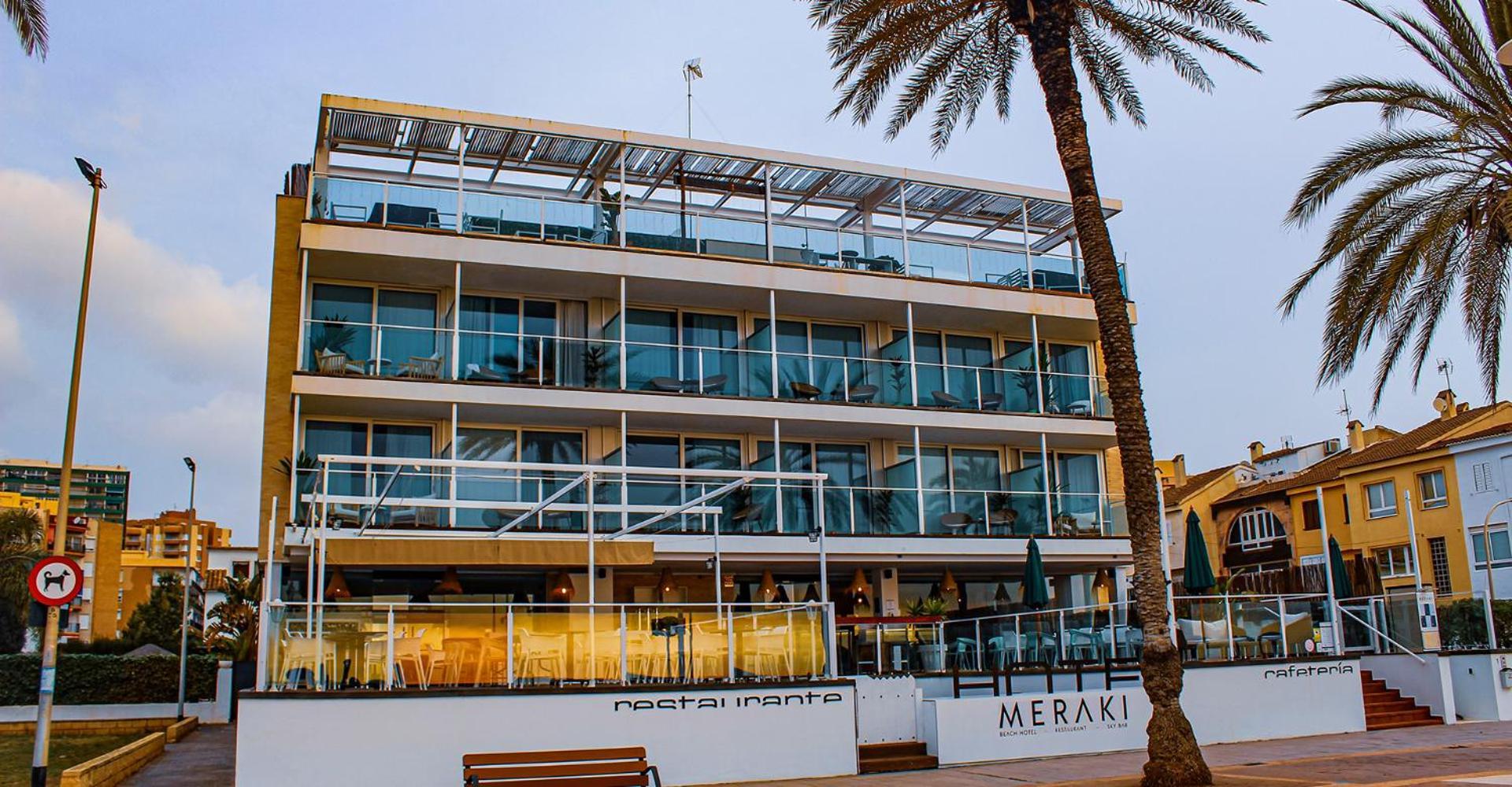 Meraki Beach Hotel - Only Adults ปลายา โปบลา เด ฟาร์นาลส์ ภายนอก รูปภาพ